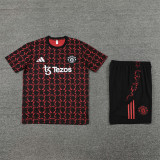 24-25 Manchester United (Training clothes) Set.Jersey & Short High Quality