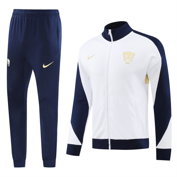 24-25 Pumas UNAM (white) Jacket Adult Sweater tracksuit set