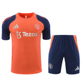 24-25 Manchester United (Training clothes) Set.Jersey & Short High Quality