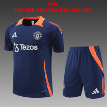 Kids kit 24-25 Manchester United (Training clothes) Thailand Quality
