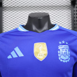 Long sleeve 2024 Argentina Away Player Version Thailand Quality