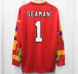 Long sleeve 1996 England (Goalkeeper) Retro Jersey Thailand Quality