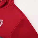 24-25 AC Milan (Red Grey) Jacket Adult Sweater tracksuit set
