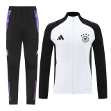 2024 Germany (white) Jacket Adult Sweater tracksuit set Training Suit