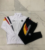 2024 Germany (white) Jacket Adult Sweater tracksuit set Training Suit