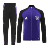 2024 Germany (Purple) Jacket Adult Sweater tracksuit set Training Suit