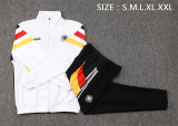 2024 Germany (white) Jacket Adult Sweater tracksuit set Training Suit
