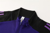 2024 Germany (Purple) Jacket Adult Sweater tracksuit set Training Suit