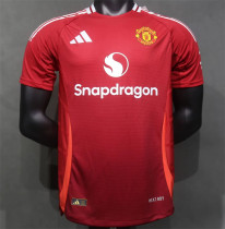 24-25 Manchester United home Player Version Thailand Quality