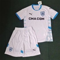 24-25 Marseille home Set.Jersey & Short High Quality