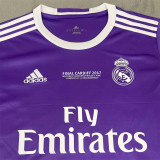 Final version 16-17 Real Madrid Away Retro Jersey Thailand Quality