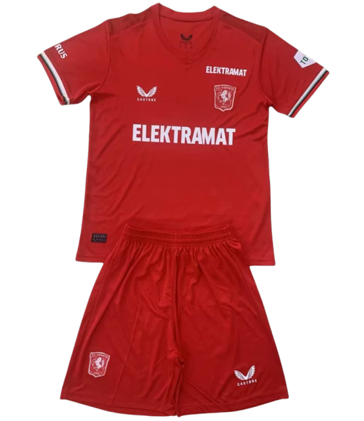 24-25 Twente Enschede home Set.Jersey & Short High Quality