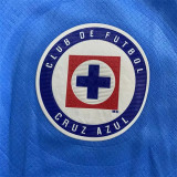 24-25 Cruz Azul home Set.Jersey & Short High Quality