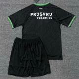 24-25 Feyenoord Rotterdam Away Set.Jersey & Short High Quality