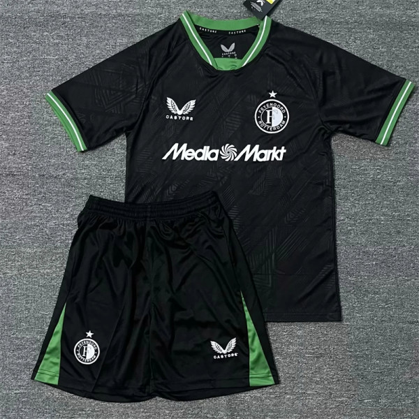 24-25 Feyenoord Rotterdam Away Set.Jersey & Short High Quality