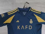 Kids kit 24-25 Al-Nassr FC Third Away Thailand Quality
