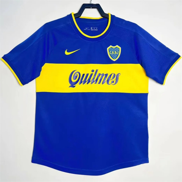 00-01 CA Boca Juniors home Retro Jersey Thailand Quality