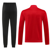 24-25 Manchester United (red) Jacket Adult Sweater tracksuit set