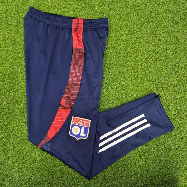 Player Version 24-25 Olympique Lyonnais Long training pants Thailand Quality