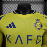 Long sleeve 24-25 Al-Nassr FC home Player Version Thailand Quality