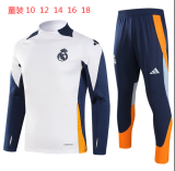 Player version Young 24-25 Real Madrid (white) Sweater tracksuit set