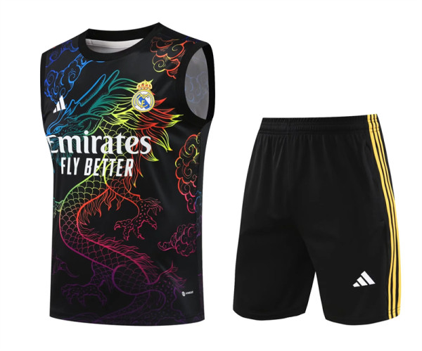 24-25 Real Madrid (vest) Set.Jersey & Short High Quality
