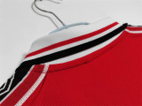 Long sleeve 98-99 Manchester United home Retro Jersey Thailand Quality