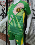 Kids kit 2024 Germany (Goalkeeper) Thailand Quality