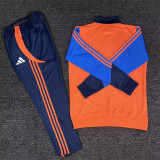 24-25 Juventus FC (Orange Blue) Jacket Adult Sweater tracksuit set