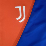 24-25 Juventus FC (Orange Blue) Jacket Adult Sweater tracksuit set