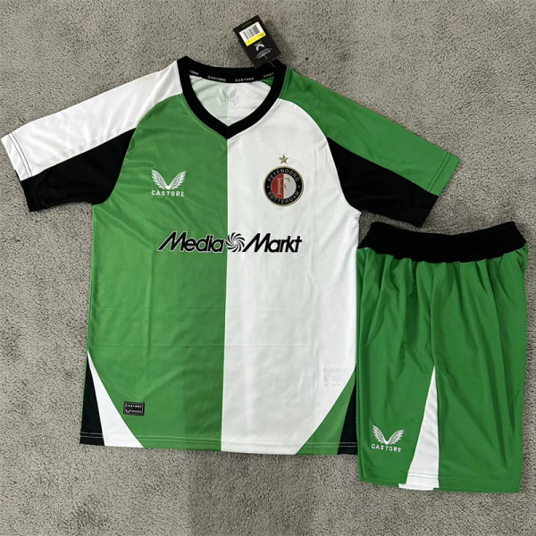 Kids kit 24-25 Feyenoord Rotterdam Third Away Thailand Quality