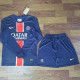 Long sleeve 24-25 Paris Saint-Germain home Set.Jersey & Short High Quality