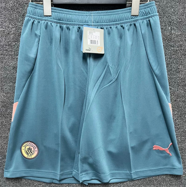 24-25 Manchester City Fourth Away Soccer shorts Thailand Quality