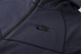 24-25 NK (iron gray) Jacket and cap set training suit Thailand Qualit