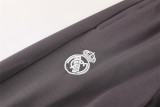 24-25 Real Madrid (grey) Jacket Adult Sweater tracksuit set