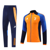 24-25 Juventus FC (orange) Jacket Adult Sweater tracksuit set
