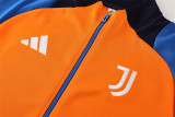 24-25 Juventus FC (orange) Jacket Adult Sweater tracksuit set