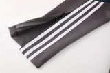 24-25 Real Madrid (grey) Jacket Adult Sweater tracksuit set