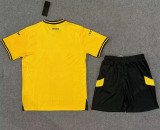 24-25 Wolverhampton Wanderers F.C. home Set.Jersey & Short High Quality