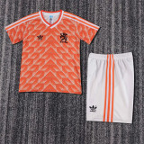 Kids kit 1988 Netherlands home (Retro Jersey) Thailand Quality