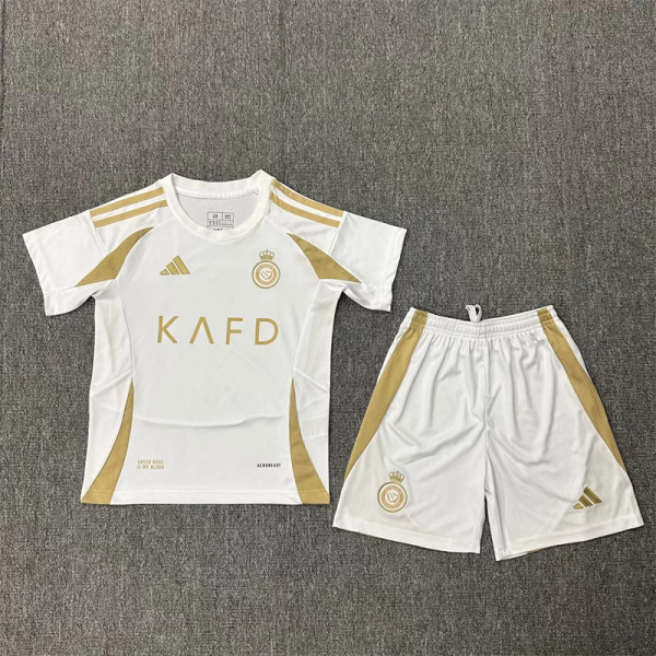 Kids kit 24-25 Al-Nassr FC Third Away Thailand Quality