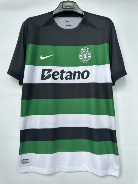 24-25 Sporting Lisbon home Fans Version Thailand Quality