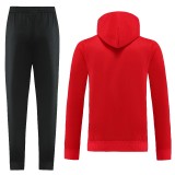 24 AD (red March grass) Jacket and cap set training suit Thailand Qualit