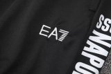 24-25 SSC Napoli black Adult Sweater tracksuit set