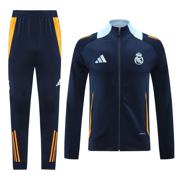 24-25 Real Madrid (Sapphire blue) Jacket Adult Sweater tracksuit set