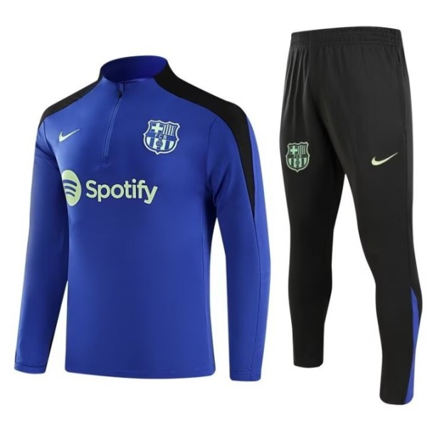 24-25 Barcelona Blue Adult Sweater tracksuit set