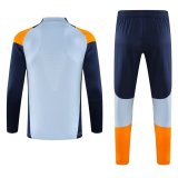 Player Version 24-25 Real Madrid blue  Adult Sweater tracksuit set