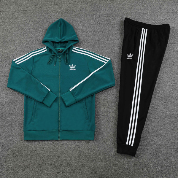 24 AD (green  March grass) Jacket and cap set training suit Thailand Qualit