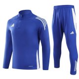24-25 Adidas blue Adult Sweater tracksuit set