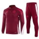 24-25 Bayern Munich RED Adult Sweater tracksuit set